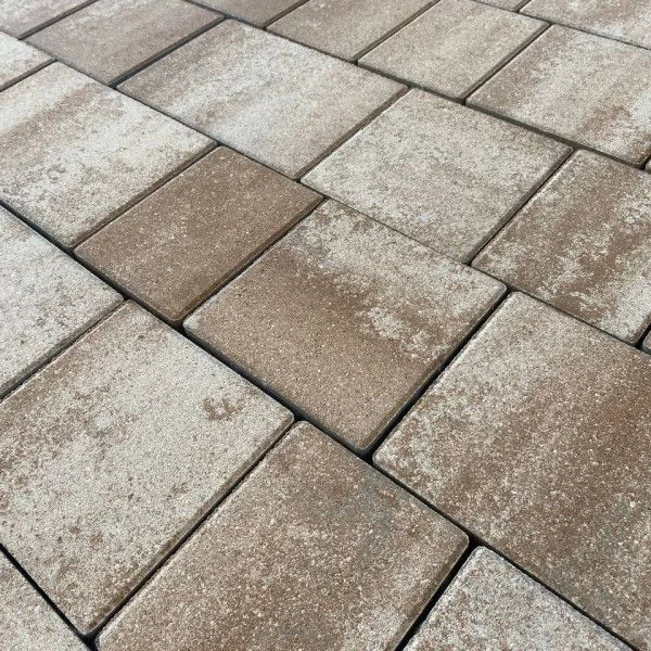 Тротуарная плитка КОЛОР МИКС №23 Сафари НОВЫЙ ГОРОД 1НГ4Ф Нобетек 40 мм