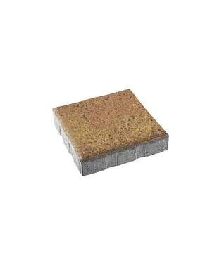 Тротуарная плитка КВАДРАТ 400х400 Листопад гладкий Саванна Б.6.К.6 Выбор 60 мм