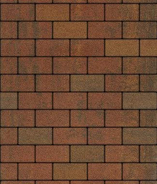 Тротуарная плитка ПРЯМОУГОЛЬНИК 200х100 Листопад гранит Старый замок Б.2.П.6 Выбор 60 мм