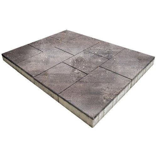 Тротуарная плитка Инсбрук Ланс Умбра Гладкая SteinRus 60 мм