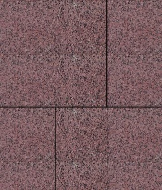 Тротуарная плитка КВАДРАТ Гранит Коричневый Б.7.К.8 Выбор 80 мм