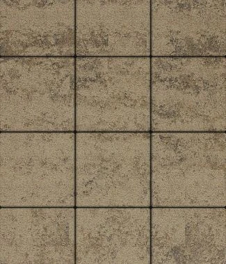 Тротуарная плитка КВАДРАТ 300х300 Листопад гранит Саванна Б.1.К.6 Выбор 60 мм