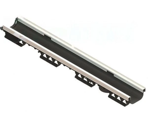 Лоток водоотводный Standartpark PolyMax Basic ЛВ-10.15.08-ПП-Ус 8017-М