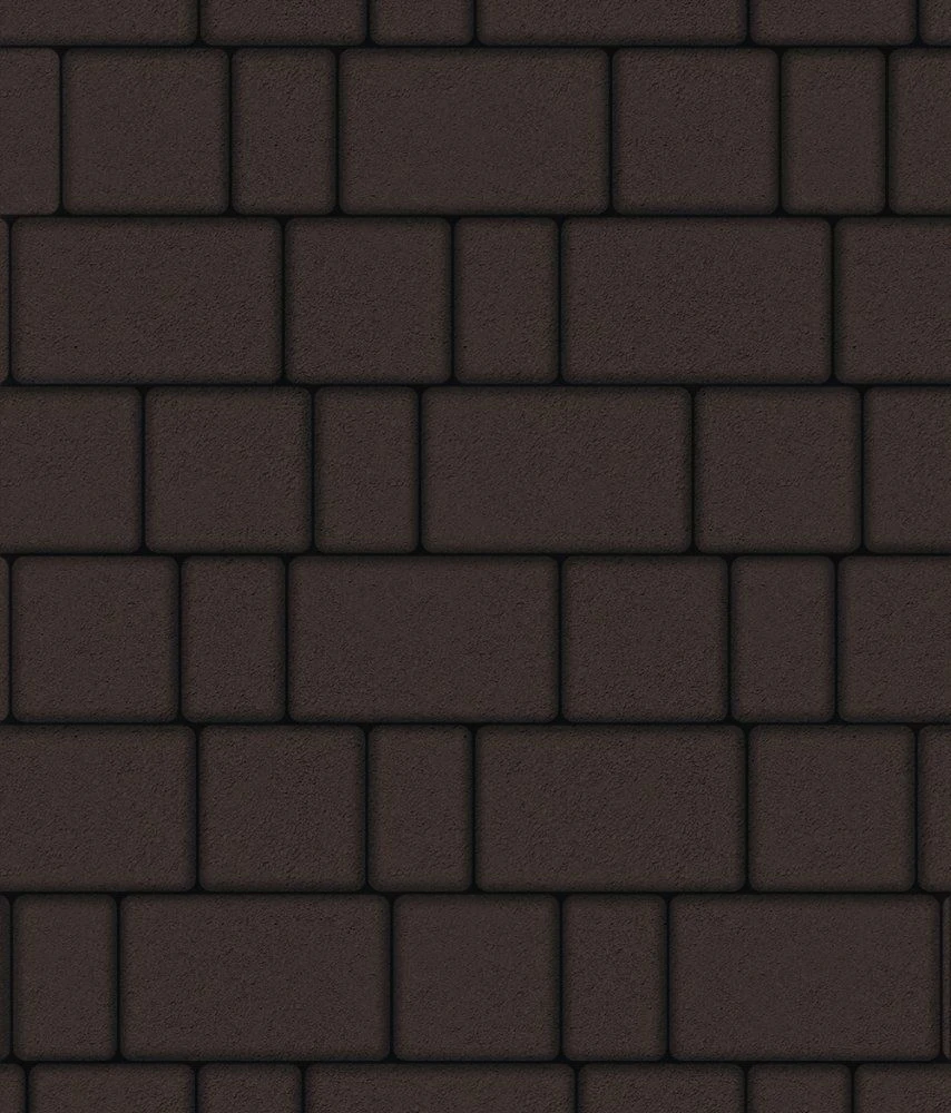 Тротуарная плитка СТАРЫЙ ГОРОД Стандарт Коричневый Б.1.Фсм.6 Выбор 60 мм