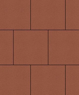 Тротуарная плитка КВАДРАТ 400х400 Стандарт Желтый Б.6.К.6 Выбор 60 мм