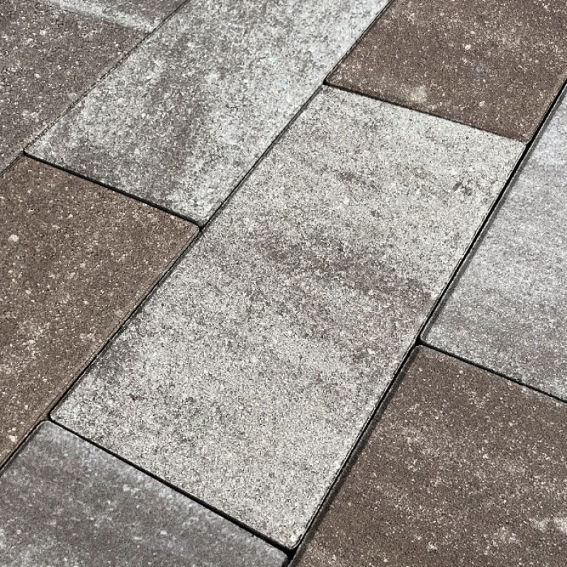 Широкоформатная плита 5П8ф 600X300 КОЛОРМИКС №25 Шоколад Нобетек 80 мм