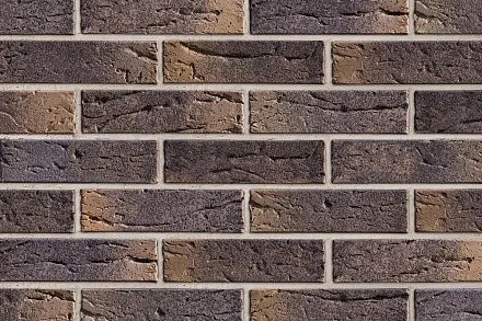 Кирпич облицовочный Браер Кладка Этна одинарный 1 NF Кора дуба