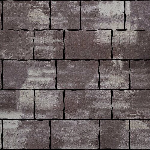 Тротуарная плитка Palermo Бежевый Гладкая SteinRus 80 мм