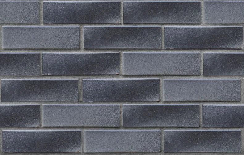 Клинкер фасадный черно-серебристый Берген 0,71 NF гладкий ЛСР