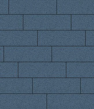 Тротуарная плитка ПРЯМОУГОЛЬНИК 750х250 Гранит Синий Б.12.П.8 Выбор 80 мм