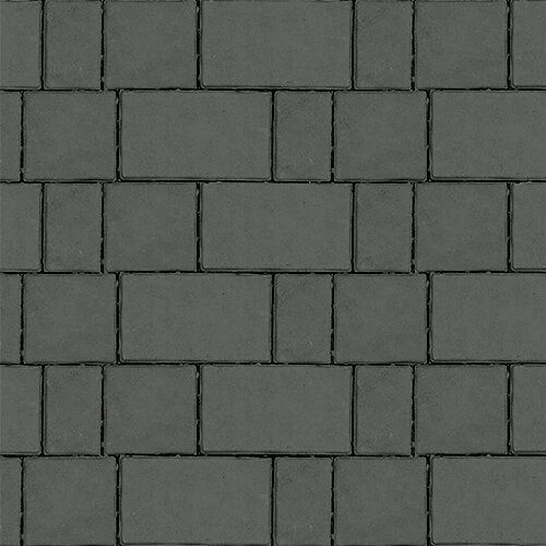 Плитка тротуарная Новый город брайс Гладкая SteinRus 40 мм