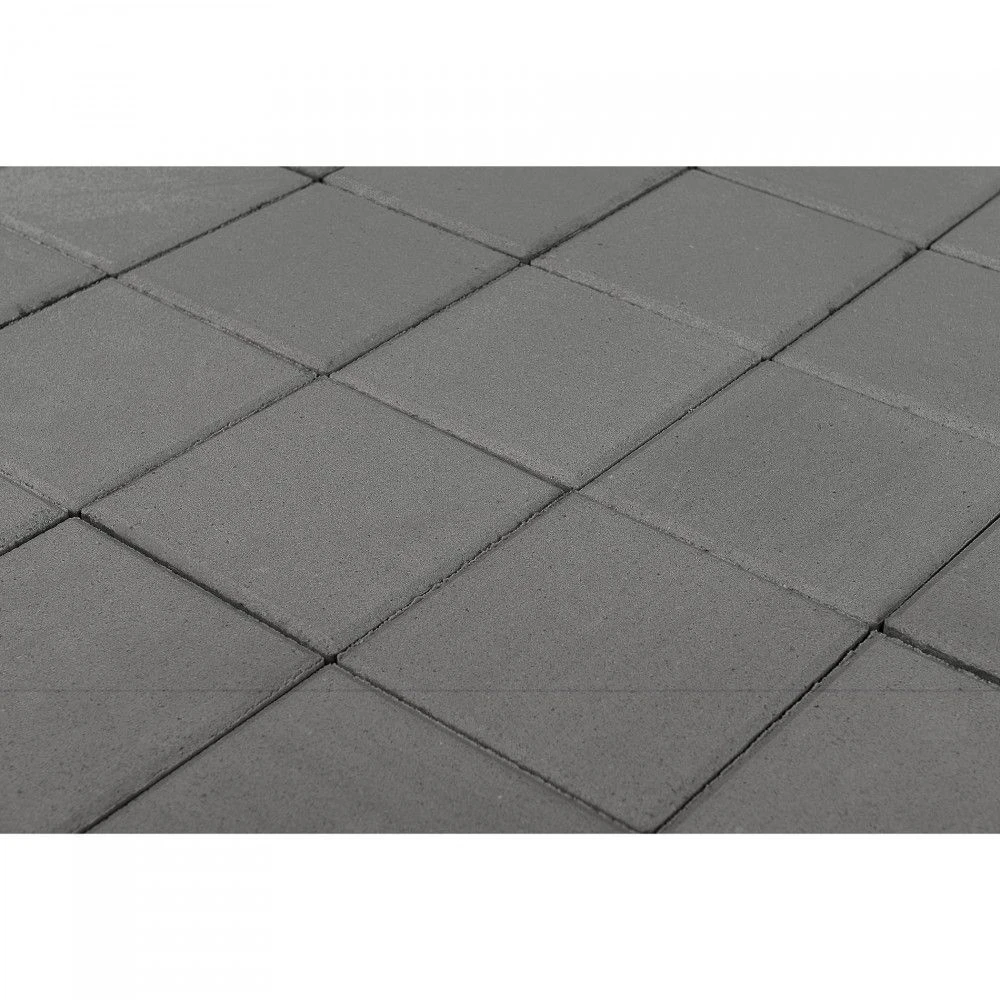 Тротуарная плитка Лувр, Серый BRAER 60 мм