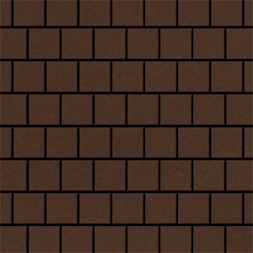 Плиты тротуарные ArmorКоричневый Гладкая SteinRus 80 мм