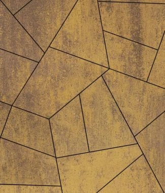 Тротуарная плитка ОРИГАМИ Искусственный камень Доломит Б.4.Фсм.8 Выбор 80 мм