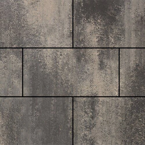 Тротуарная плитка Парк Плейс Брук Гладкая SteinRus 60 мм