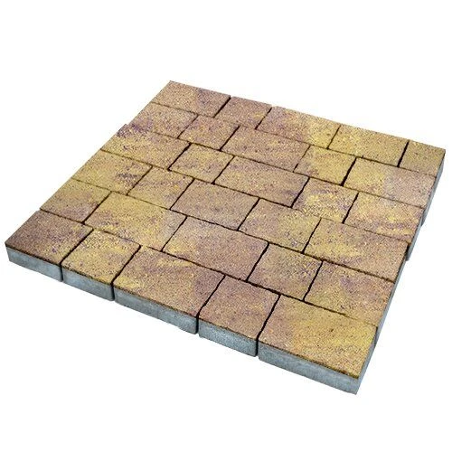 Тротуарная плитка Palermo Тахель Гладкая SteinRus 80 мм