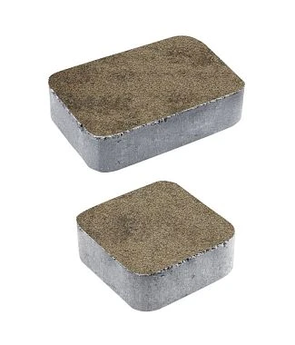 Тротуарная плитка КЛАССИКО Листопад гранит Старый замок А.1.КО.4 Выбор 40 мм