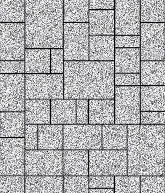 Тротуарная плитка МЮНХЕН Стоунмикс Белый с черным Б.2.Фсм.6 Выбор 60 мм