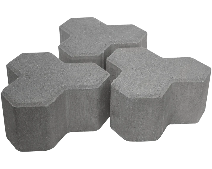 Тротуарная плитка Трилистник Stellard 100 мм