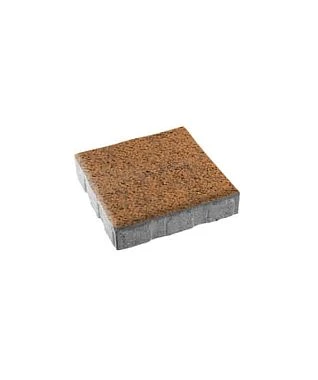 Тротуарная плитка КВАДРАТ 400х400 Листопад гранит Арабская ночь Б.6.К.6 Выбор 60 мм