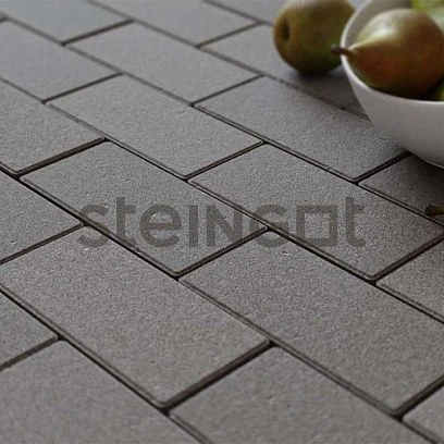 Брусчатка Прямоугольник 200*100 Серый (полный прокрас, минифаска) Steingot 40 мм