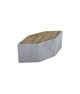 Тротуарная плитка СКОШЕННЫЙ ШЕСТИУГОЛЬНИК Искусственный камень Доломит Б.1.ШГ.6 Выбор 60 мм