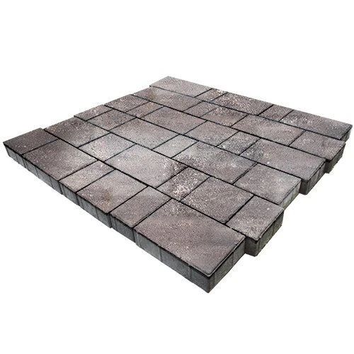 Плитка тротуарная Bergamo Умбра Гладкая SteinRus 40 мм
