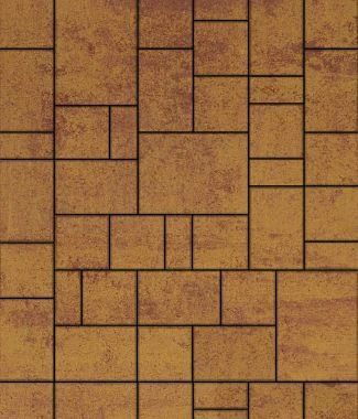 Тротуарная плитка МЮНХЕН Листопад гладкий Каир Б.2.Фсм.6 Выбор 60 мм