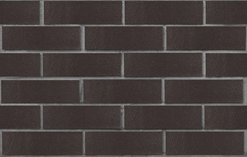 Клинкер фасадный чёрный глянцевый Рейкьявик 0,71 NF гладкий ЛСР