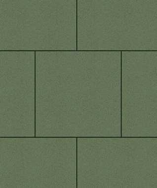 Тротуарная плитка КВАДРАТ 500х500 Стандарт Зеленый Б.5.К.6 Выбор 60 мм