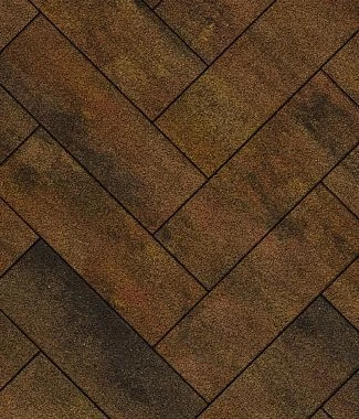 Тротуарная плитка ПРЯМОУГОЛЬНИК 600х200 Листопад гранит Шелковица Б.6.П.8 Выбор 80 мм