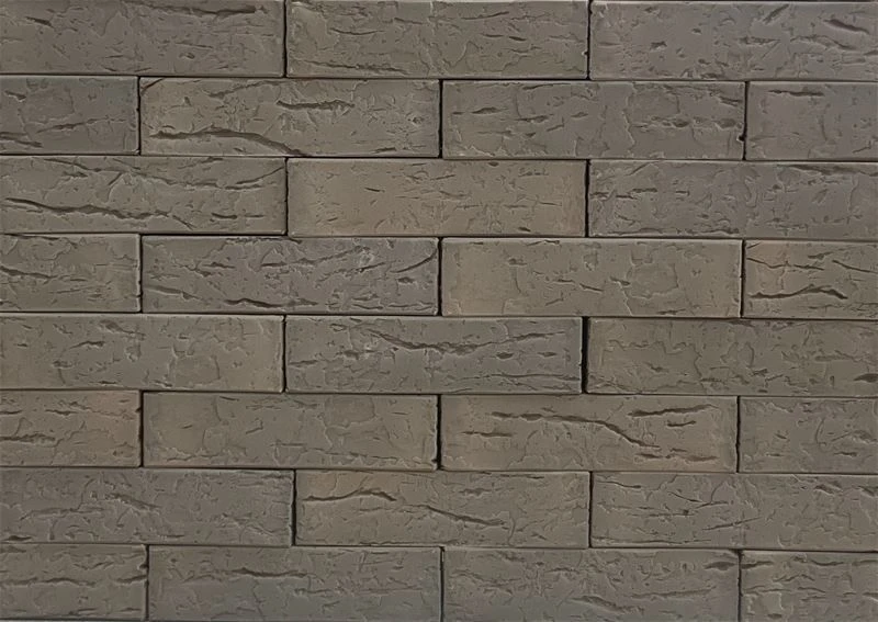 Кирпич облицовочный Графит Флэш одинарный 1 NF Бук ВКЗ