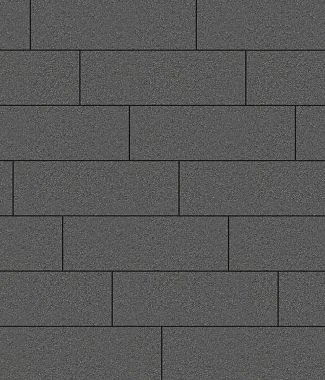 Тротуарная плитка ПРЯМОУГОЛЬНИК 750х250 Стандарт Черный Б.12.П.8 Выбор 80 мм