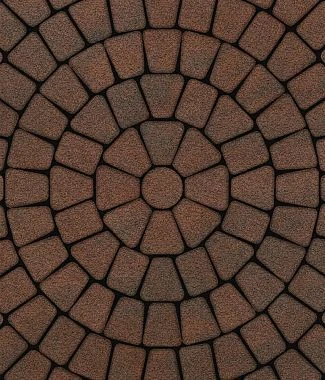 Тротуарная плитка КЛАССИКО Листопад гладкий Каир Б.2.КО.6 Выбор 60 мм