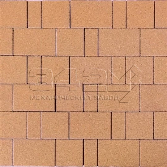 Тротуарная плитка Новый город 40 Бежевый 342 МЗ