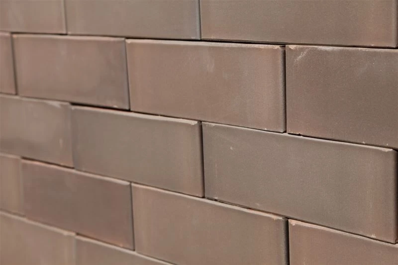 Кирпич облицовочный Графит Флэш полуторный 1.4 NF гладкий ВКЗ