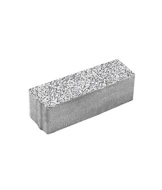 Тротуарная плитка ПРЯМОУГОЛЬНИК 600х200 Стоунмикс Белый с черным Б.6.П.8 Выбор 80 мм