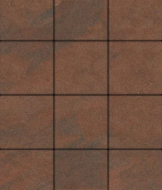 Тротуарная плитка КВАДРАТ 300х300 Листопад гранит Саванна Б.1.К.6 Выбор 60 мм