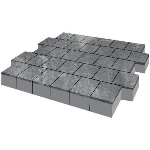 Плиты тротуарные Armor Актау Гладкая SteinRus 80 мм