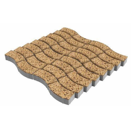 Тротуарная плита Аксио истра BackWash SteinRus 80 мм