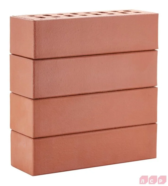 Клинкер фасадный красный Лондон 0,71 NF гладкий ЛСР