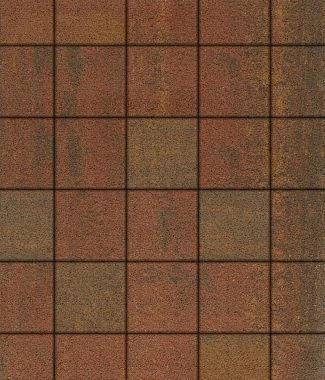 Тротуарная плитка КВАДРАТ 200х200 Листопад гранит Старый замок Б.2.К.6 Выбор 60 мм