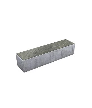 Тротуарная плитка ПРЯМОУГОЛЬНИК Искусственный камень Шунгит В.11.П.10 Выбор 100 мм