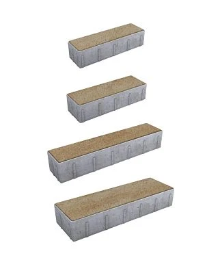 Тротуарная плитка ПАРКЕТ Искусственный камень Степняк Б.9.Псм.8 Выбор 80 мм