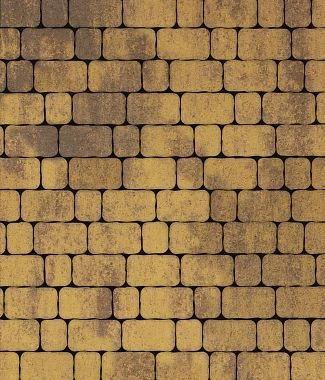 Тротуарная плитка АРЕНА Листопад гладкий Янтарь Б.1.АР.6 Выбор 60 мм