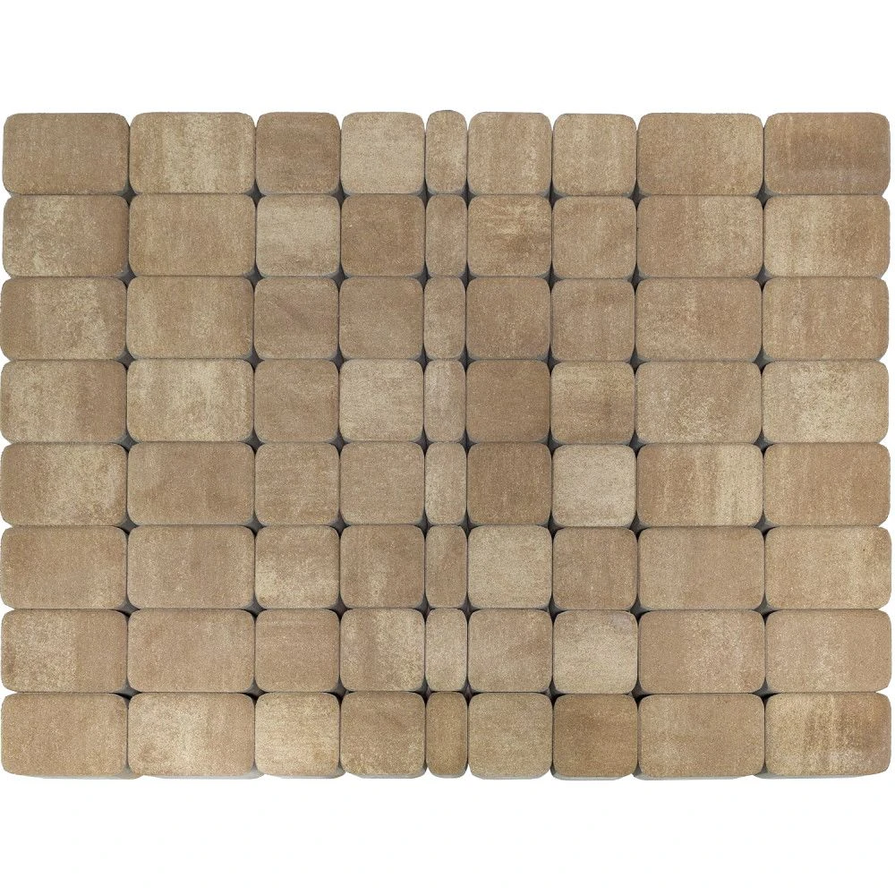 Тротуарная плитка Классико, Миндаль BRAER 60 мм