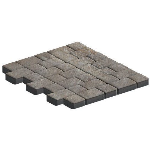 Плитка тротуарная Инсбрук Альт Дуо Берилл Гладкая SteinRus 40 мм
