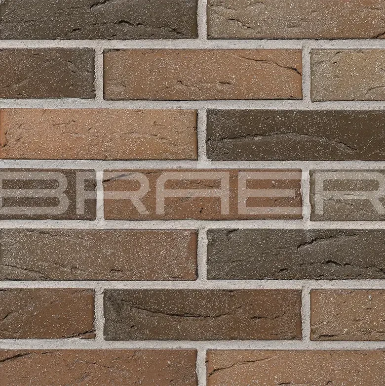 Кирпич облицовочный баварская кладка евро 0.7 NF кора дуба М-150