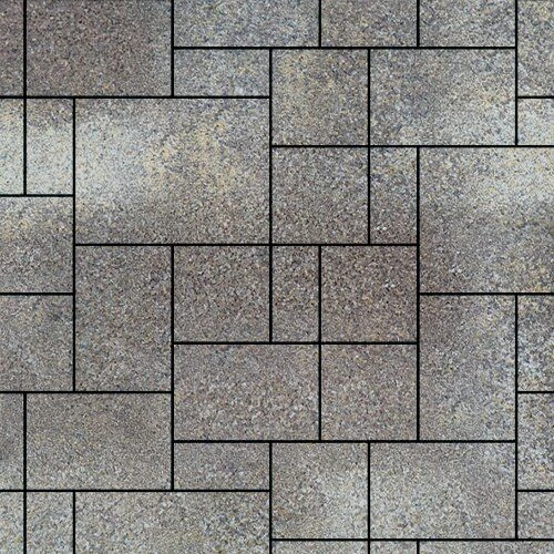 Тротуарная плитка Инсбрук Альпен Винный Гладкая SteinRus 60 мм