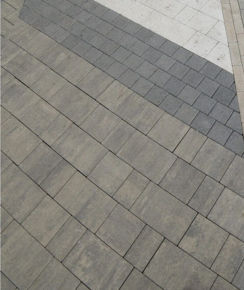 Тротуарная плитка СТАРЫЙ ГОРОД Листопад гладкий Старый замок Б.1.Фсм.6 Выбор 60 мм